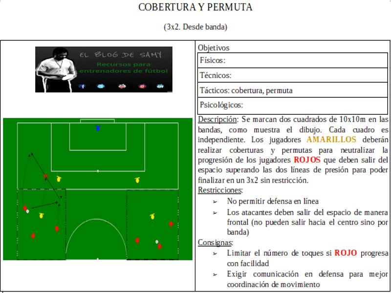 3x2 - COBERTURA Y PERMUTA DESDE BANDA