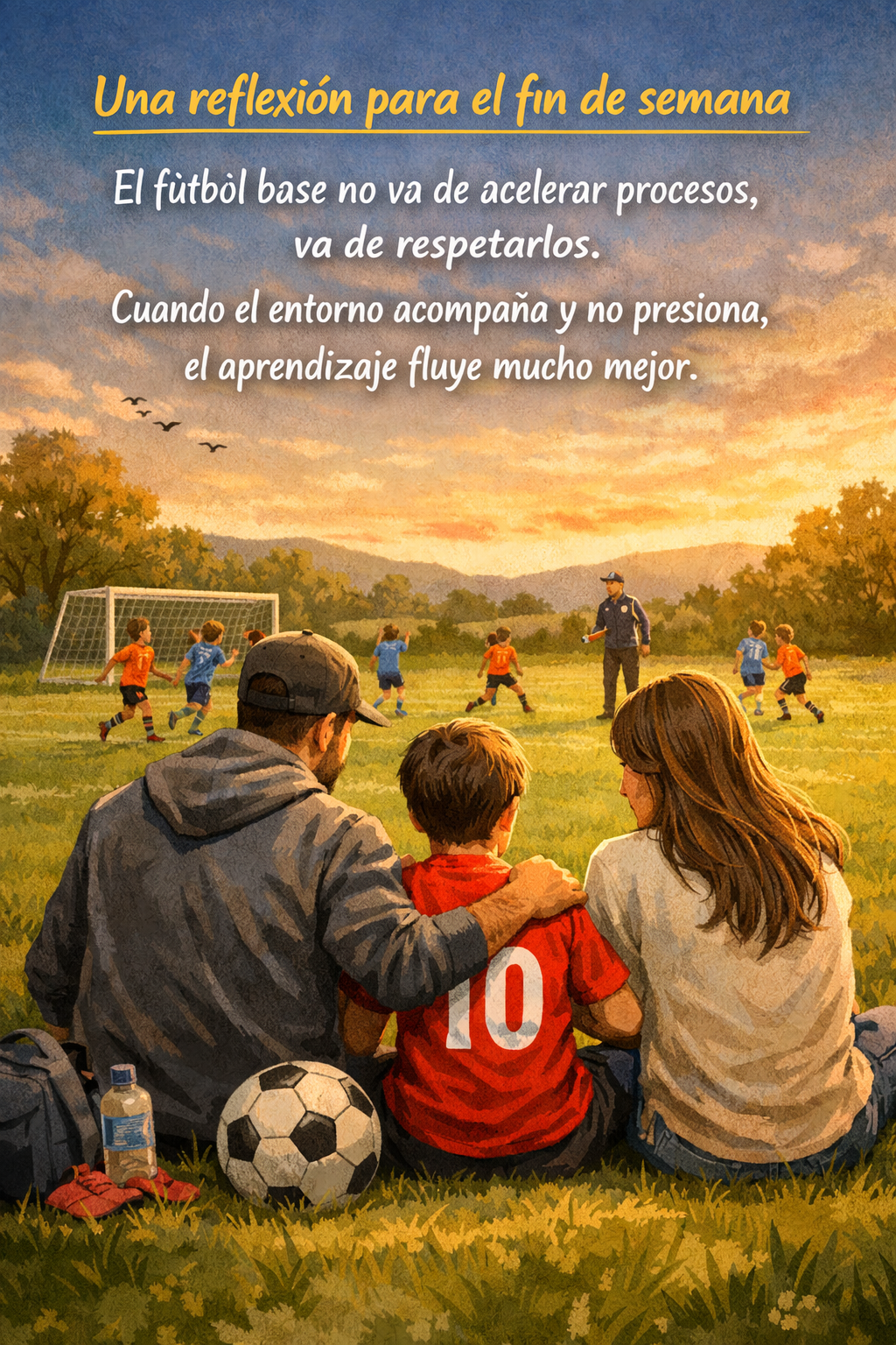 El fútbol base no va de acelerar procesos, va de&nbsp;respetarlos