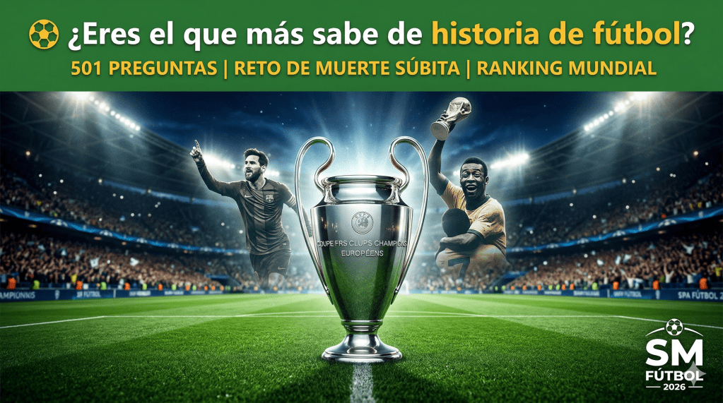 TRIVIAL FÚTBOL - SM FÚTBOL 2026